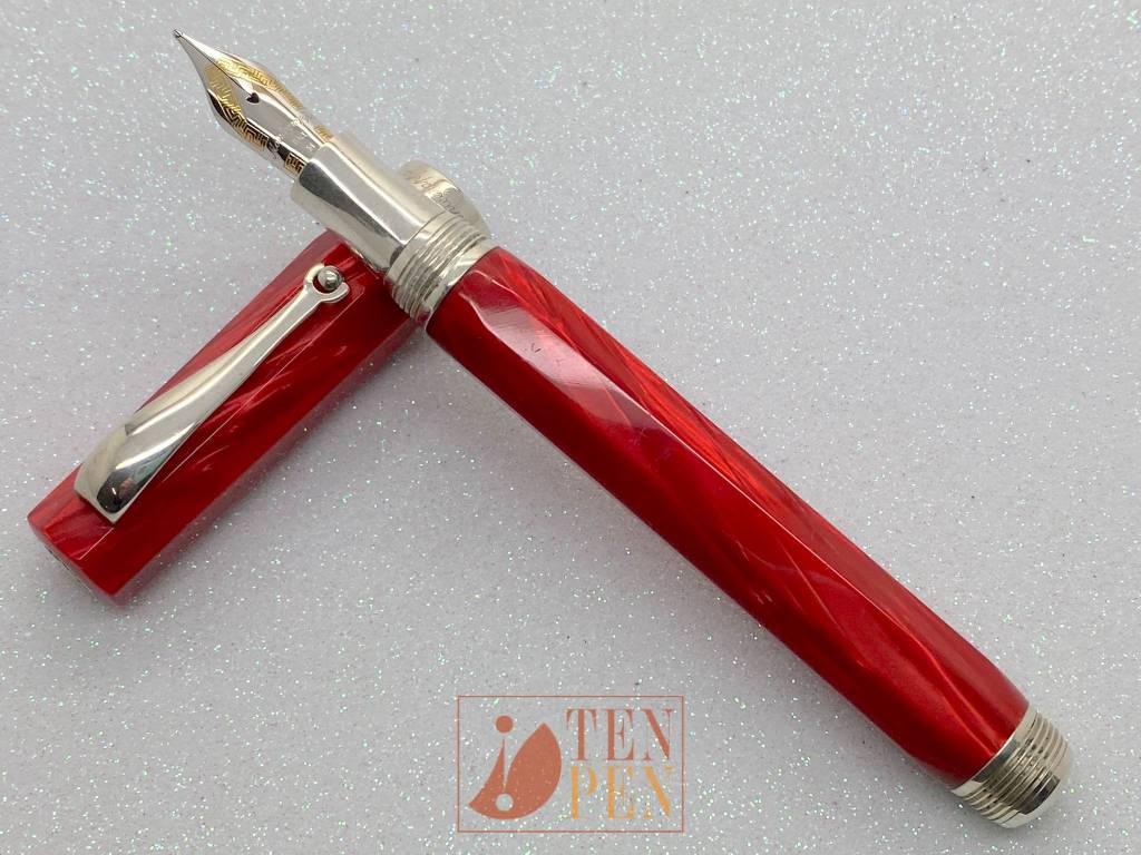 MONTEGRAPPA SYMPHONY ruby red celluloid | Tenpen - By